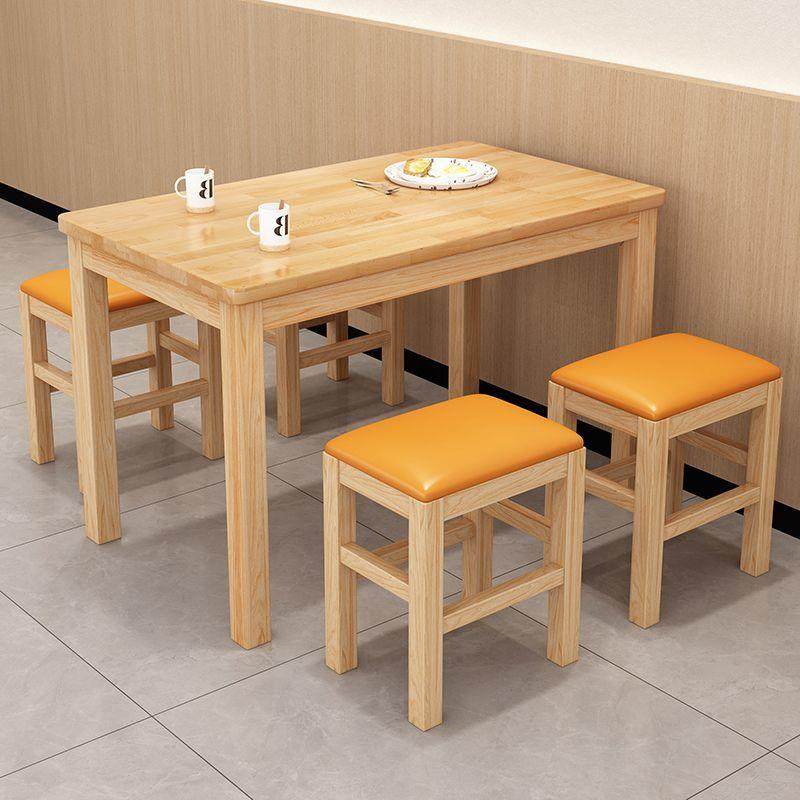 实木快餐桌椅餐饮店小户型吃饭桌小吃店长方形早餐桌正方形家用桌,电子元器件市场,其它元器件,淘宝优惠券,粉丝福利购,淘宝优惠卷
