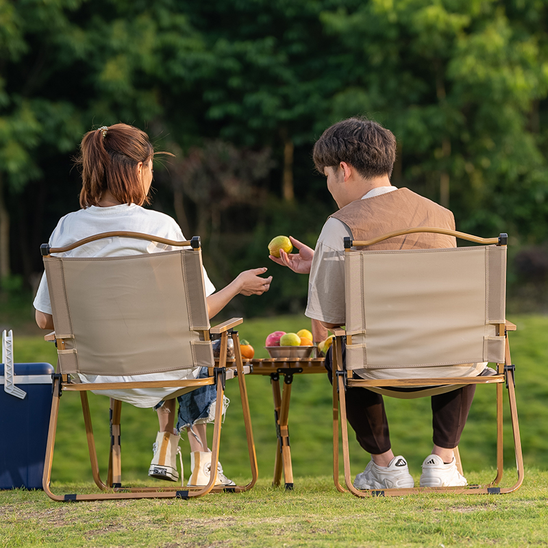 户外折叠椅便携克米特椅露营靠背户外折叠椅子野餐钓鱼凳子沙滩椅