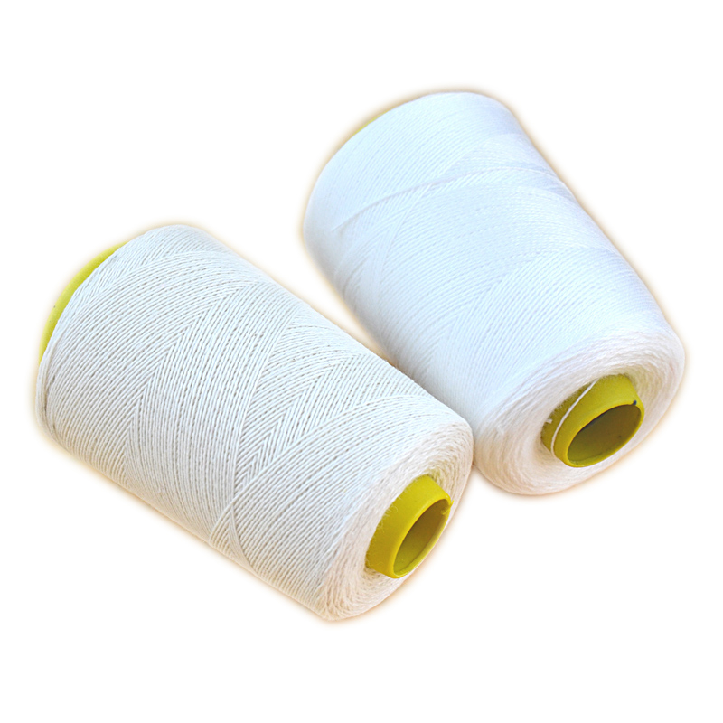 缝被子线白棉线老式手工家用手缝针线大卷缝衣线粗线黑色缝纫机线