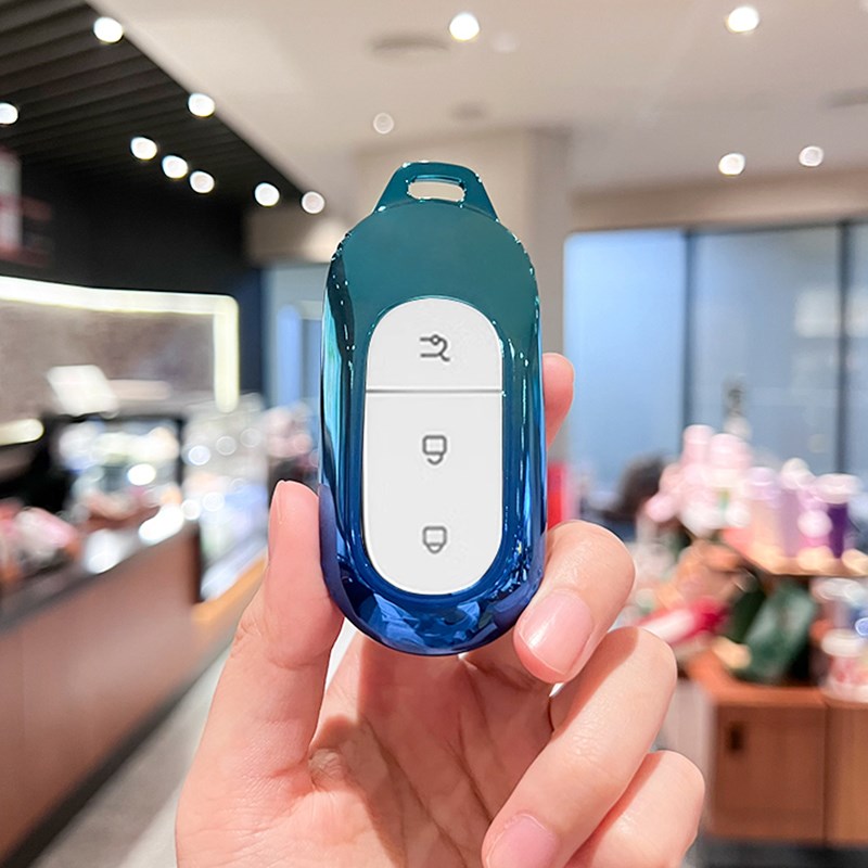 23款零跑c11钥匙套专用零跑t03卡片c01高档c10汽车包壳扣男女士