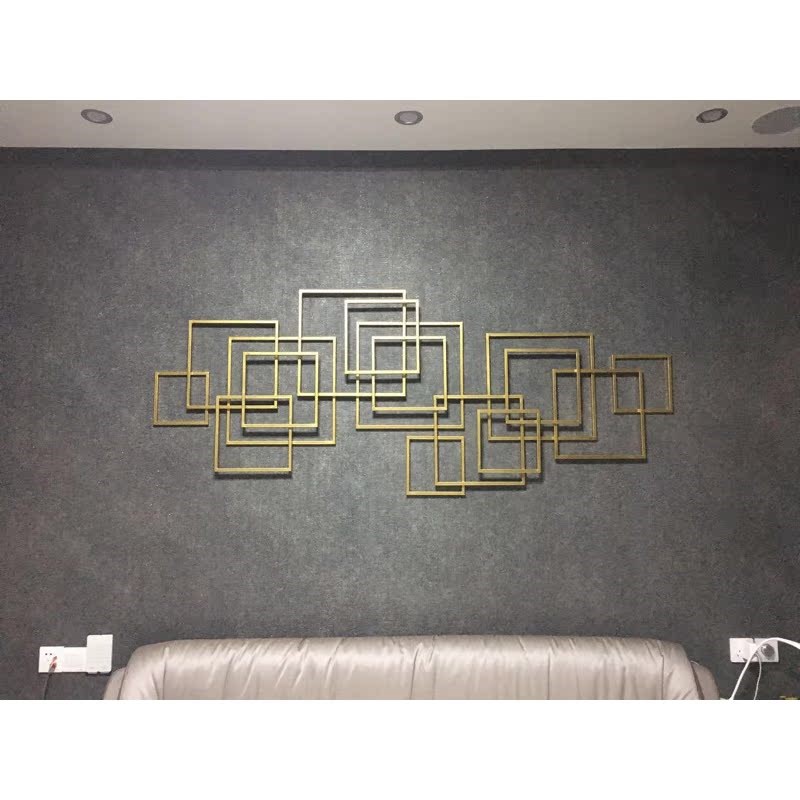 铁艺壁饰挂件客厅沙发背景墙装饰品餐厅墙面创意墙上墙壁金属挂画