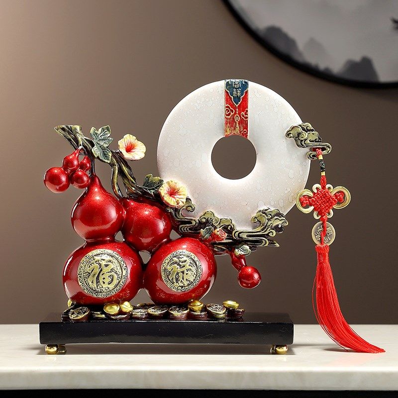 新中式葫芦摆件乔迁新居礼品客厅酒柜玄关搬新房子家居装饰品,家居饰品,桌面摆件,淘宝优惠券,粉丝福利购,淘宝优惠卷