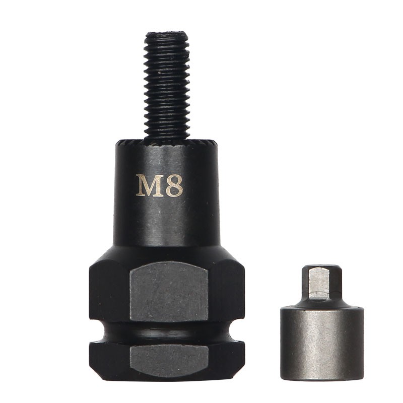 拉铆螺母枪头 加长枪头 气动拉铆枪电动拉母抢拉帽枪卯螺丝M3~M12