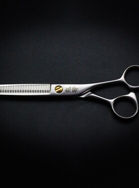 鬼斧蓬蓬剪taa它它GA70宠物美容专业剪刀开荒型鱼骨打薄剪弯牙剪