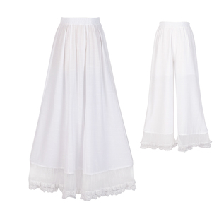 笙弦纪含棉防静电A字大摆半身裙马面内搭打底蕾丝衬裤 汉服夏 衬裙