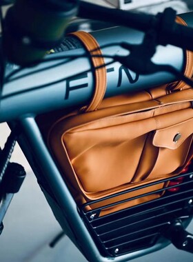 周蜀黍FTN电动车自行车中置电池坐垫包复古改装配件新款防水防晒