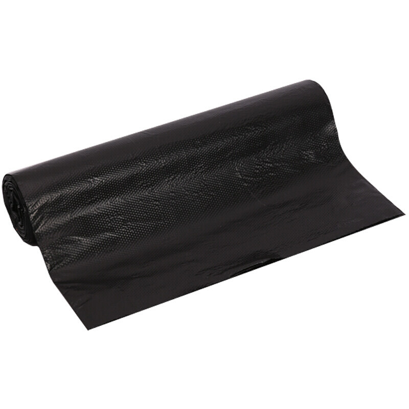 利得物业垃圾袋加厚黑色卷装80cm*100cm*10只*3卷商用大垃圾分类