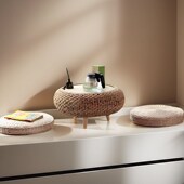 藤编榻榻米小茶几实木飘窗桌窗台床上炕桌茶桌阳台电脑日式 书桌子