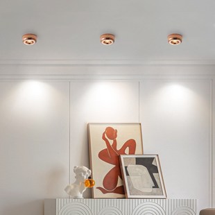 免开孔防眩明装led射灯客厅无主灯照明设计师走廊服装店商用筒灯