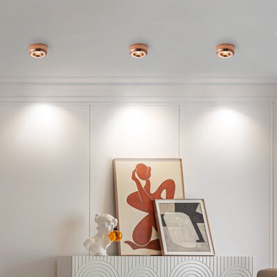 免开孔防眩明装led射灯客厅无主灯照明设计师走廊服装店商用筒灯