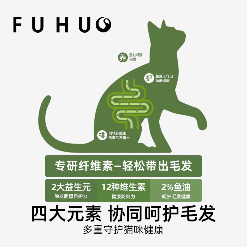 俘获G12毛球克星化猫咪助排毛球猫毛草片磨牙零食鱼油冻干粒图片