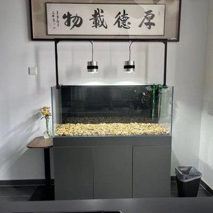 海缸灯龙门架防水溅 铝合金金属鱼缸灯筒灯 吊装支架悬空 可调节