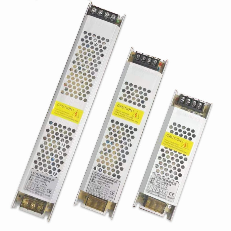 广告专用电源led灯箱灯条灯带器12V变压器24V工程电源户外防水