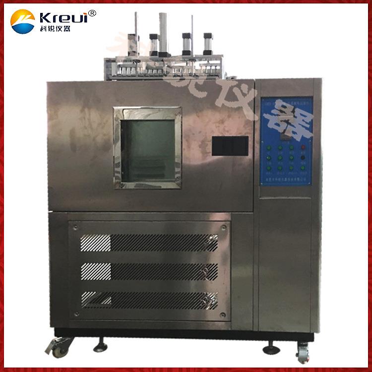 低温脆性试验机厂家供CREE-6004B多组橡胶材料低温脆性试验箱