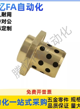 无油衬套 MPITZ16-20-25-25 30 35 40 50 60 70 嵌入式法兰型