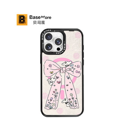 贝司魔【Wind Rises】联名卷毛小狗适用于苹果iPhone17promax卡通17Pro全包防摔潮酷苹果16Pro保护套17手机壳