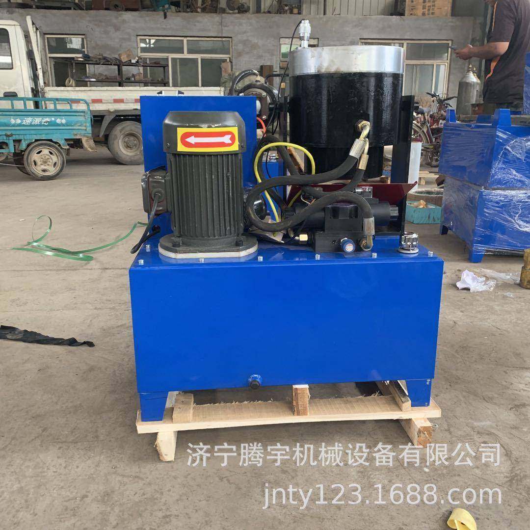 立卧两用缩管机 钢管压管机腾宇机械供应 胶管扣压机