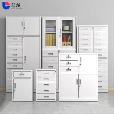 钢制多斗柜24斗铁皮柜目录柜抽屉式文件柜A4资料柜办公档案收纳柜