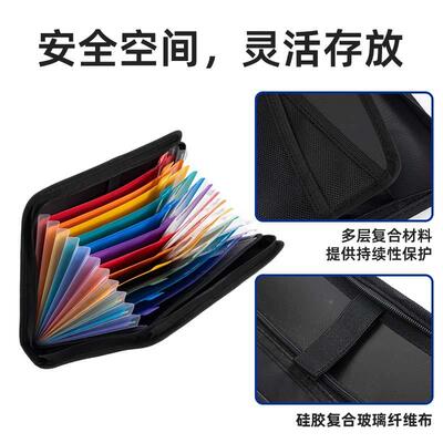 工厂彩色火区风防琴包分收防纳资料火包家用防火风琴户口本防护风
