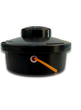 pp头款黑色打草头除工草329机尼剪龙割草修头除草具塑料件打草头