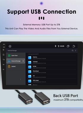 9寸G适用于T02-0509048款丰田Avnsise25安卓导航车载PS一体机倒车