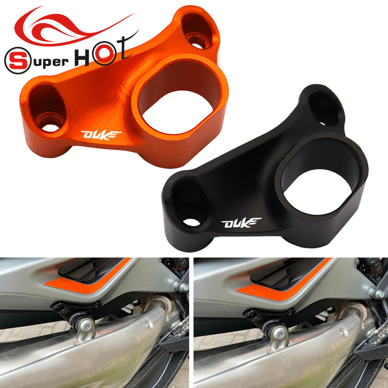 适用KTM 790DUKE 890DUKE 改装件铝合金吊架排气管支架替换图片