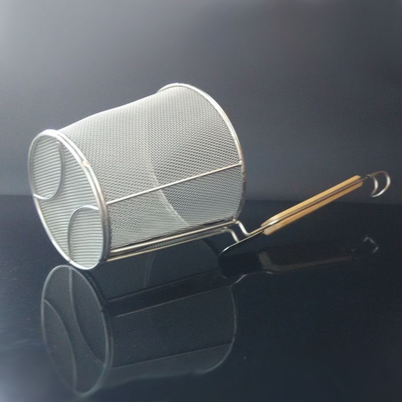 加密不锈钢麻辣烫漏勺米线漏面条 粉篱 酸辣粉漏网米粉漏