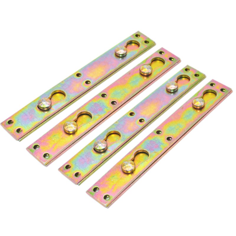 加厚加长床铰链/床连接件床合页床配件/床插/床角码/床挂