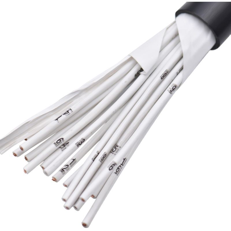 国标RVV信号控制电缆线 7 8 10 多芯 1.5 平方软护线