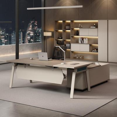 单人老板桌办公桌简约现代主管桌经理办公室简约现代办公桌椅组合