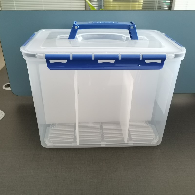 化学品密封存储盒 试剂领取转运箱 耐强酸碱腐蚀挥发 可存放瓶