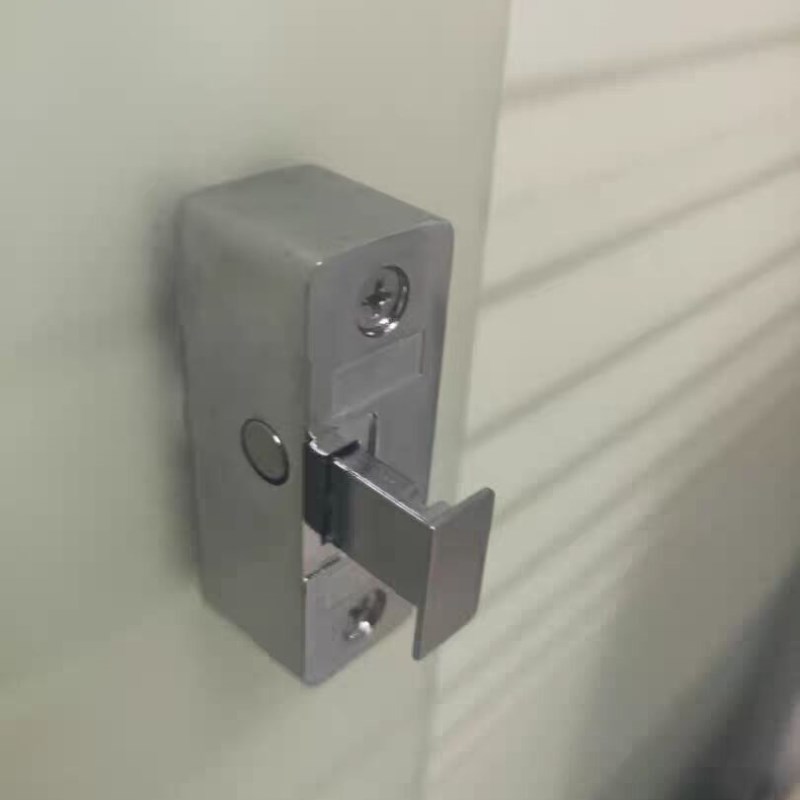 玻璃门推拉门移窗锁扣配件浴室中间锁插销锁阳台窗户无框平移加厚