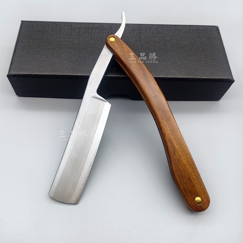 9cr高硬度锋利刮胡刀男士专用修面刀老式剃刀理发刀剃须刀刮脸刀