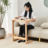 全实木沙发边几边桌可移动迷你写字桌床边小书桌小方桌方几床头桌