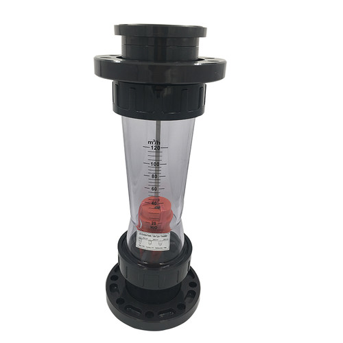 余姚远大pvc管道流量计转子浮液体水法兰连接LZS-DN510011