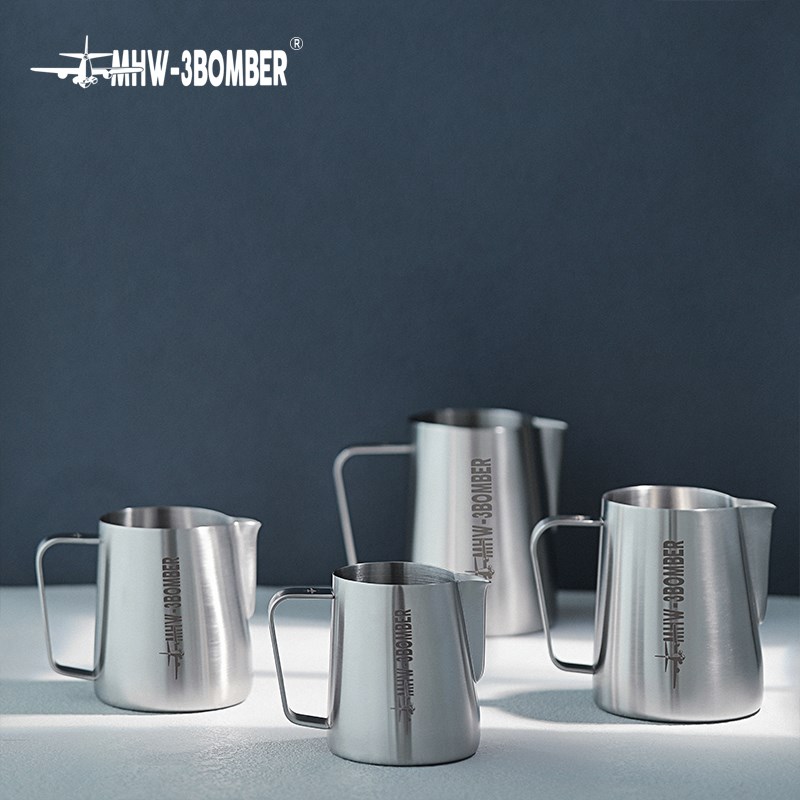 MHW-3BOMBER轰炸机拉花杯鹰嘴不锈钢拉花缸意式咖啡奶杯特别版3.0