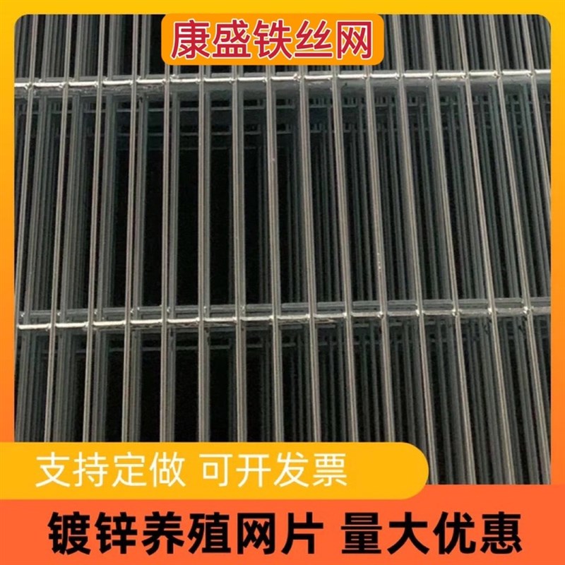 镀锌电焊网片鸽舍地网防护养殖网热镀锌长孔铁丝网格花园围栏