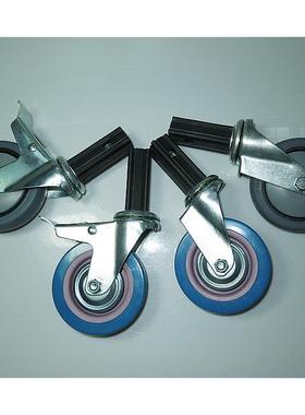 工厂直供4寸5C寸P轮VTPR4寸PVC活工业脚轮子推车轮子家具轮车餐轮