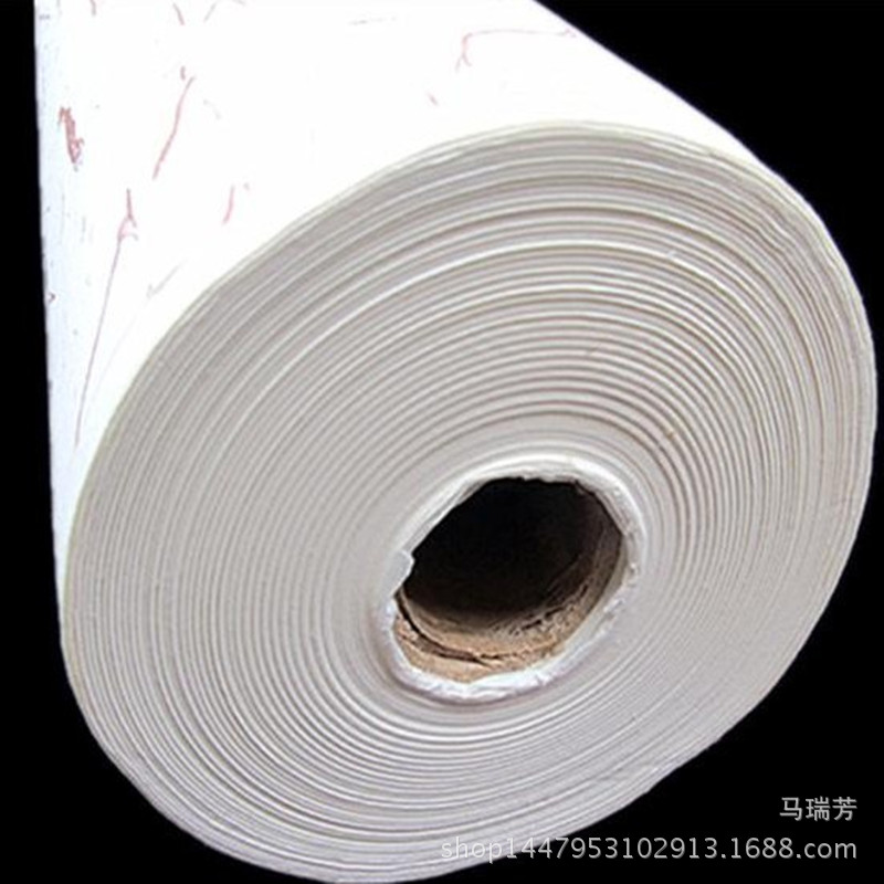 安徽百米长卷书画创作纸书法绘画练习专用宣纸特净书画纸50*100米
