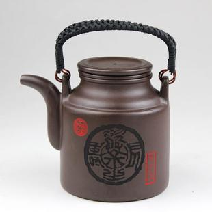 宜兴酒紫砂茶具茶壶大茶内壶带有过滤胆紫F7M855砂壶店大容量大号