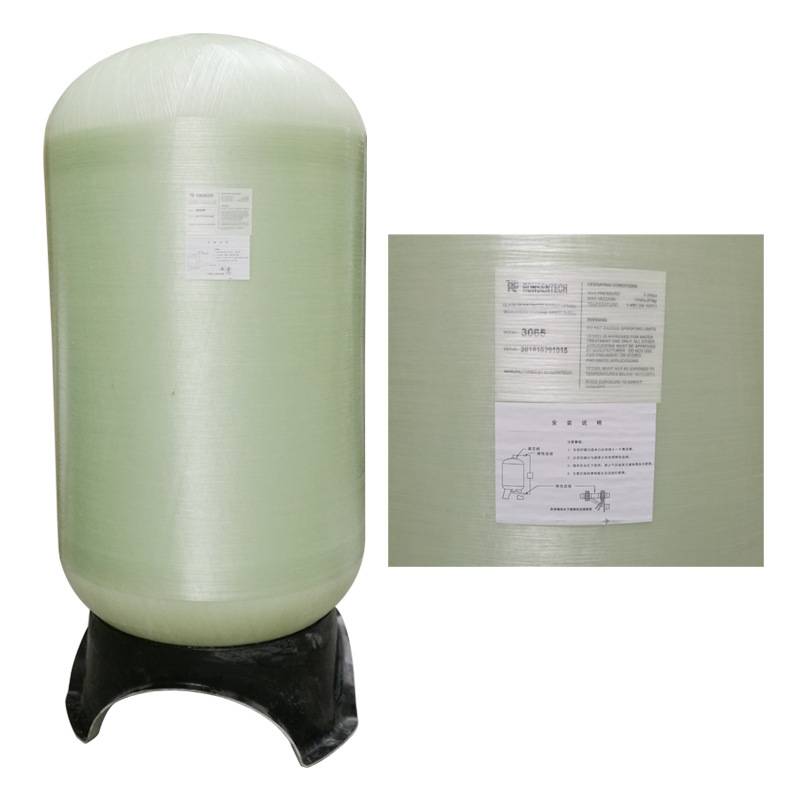 直径750mm*1900-3065玻璃钢树脂罐价格 大型水处理软化设备树脂罐