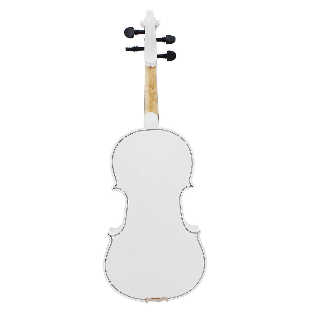 黑色白色提琴普小AV-102提琴实木小塑料配件成儿童初学小提琴送琴