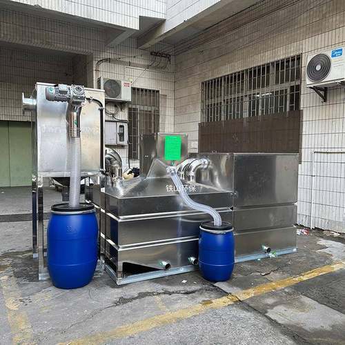 酒多功油能隔提升一体化设656备20方店厨房油水分离提升立设备