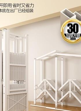 简易衣柜家柜用折叠免安装衣卧布室出橱租房用WAT钢架收纳衣结实