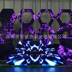 LED异形屏单面高清全彩广显示屏直播屏告异形LRX室内户外告广牌