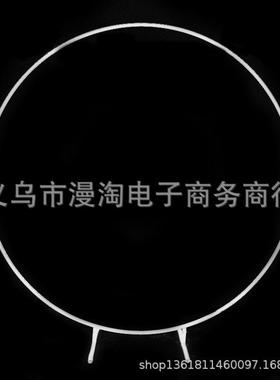 新款婚庆铁艺背架圆拱门支形求婚QRW景布置装饰