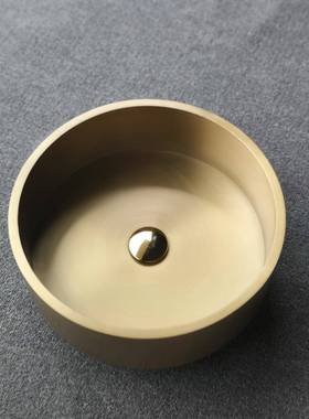 厦锈门恒钢家厂直销304不76812钢金色上台盆