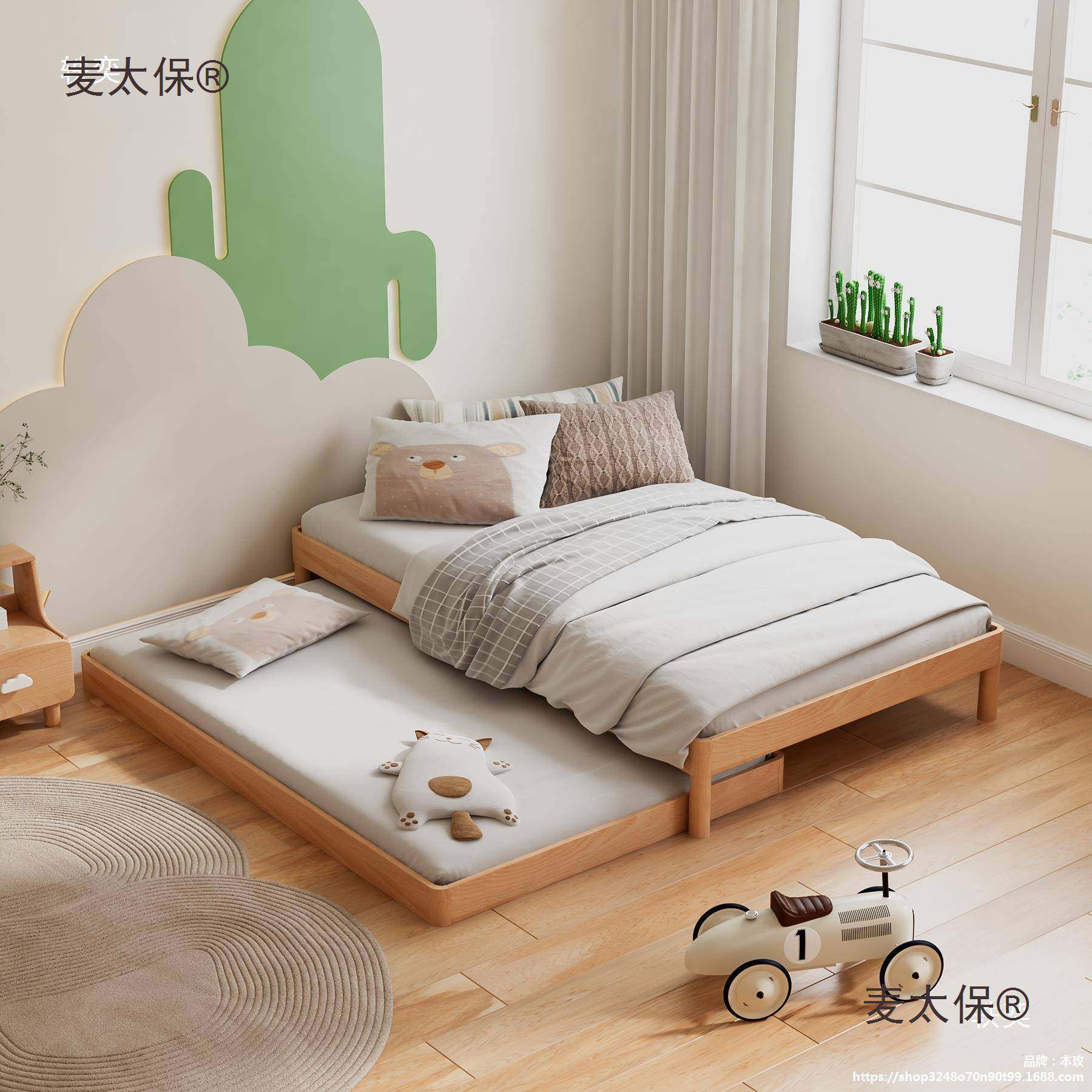 麦太保地台床主卧公寓儿童床单人床蒙氏加高公主婴儿地板床无床头,玩具/童车/益智/积木/模型,垂直悬浮玩具,淘宝优惠券,粉丝福利购,淘宝优惠卷