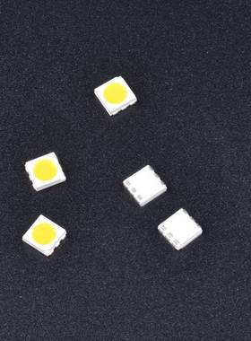 好品质0.2w5050灯珠60mA24LM 5050三晶LED贴片多色温白光暖白冷白
