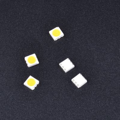 好品质0.2w5050灯珠60mA24LM 5050三晶LED贴片多色温白光暖白冷白